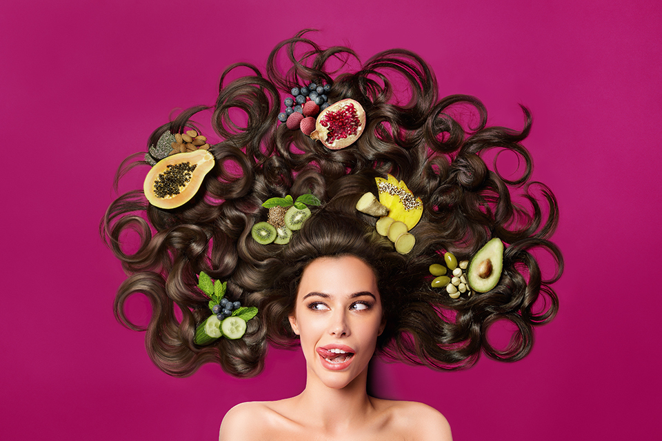 fruit for hair